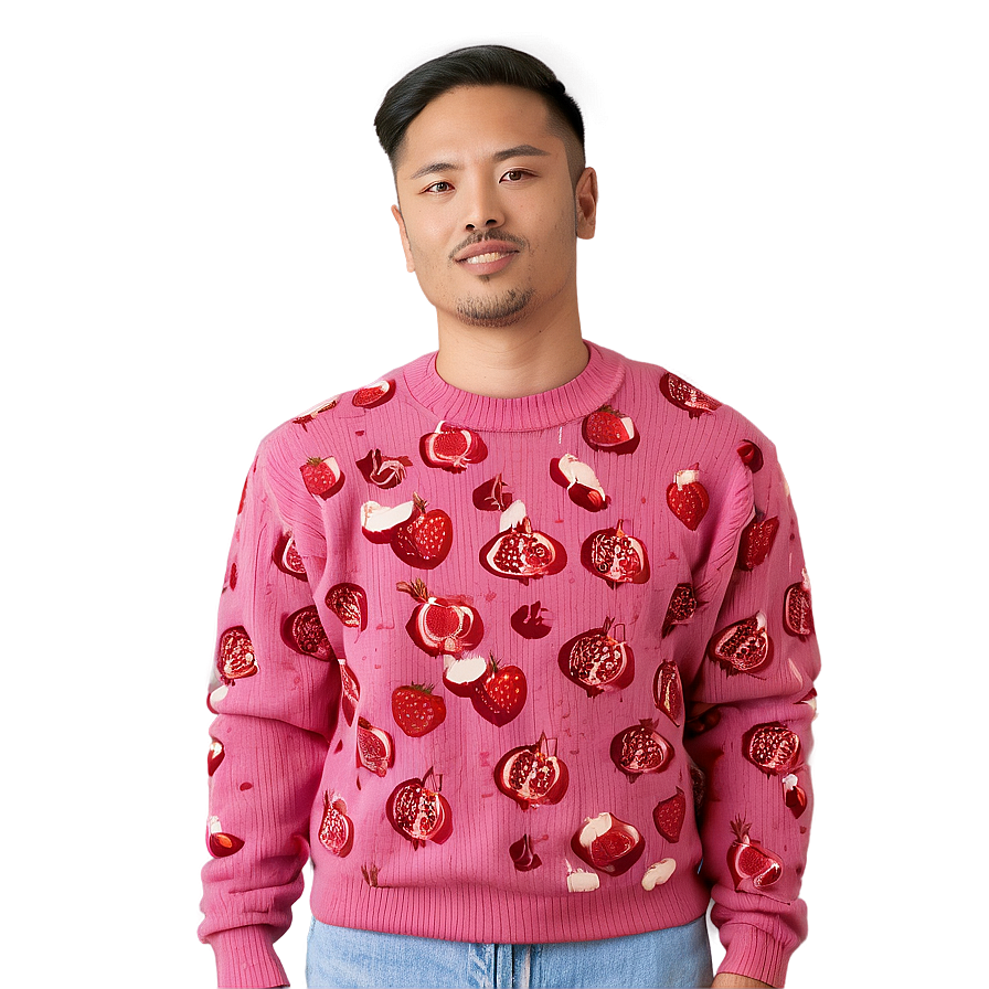 Pomegranate Pink Sweater Png Mav89