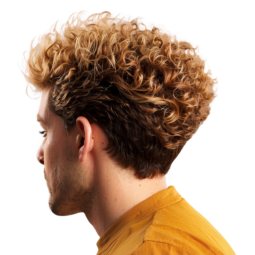 Pompadour Hair Texture Png 18