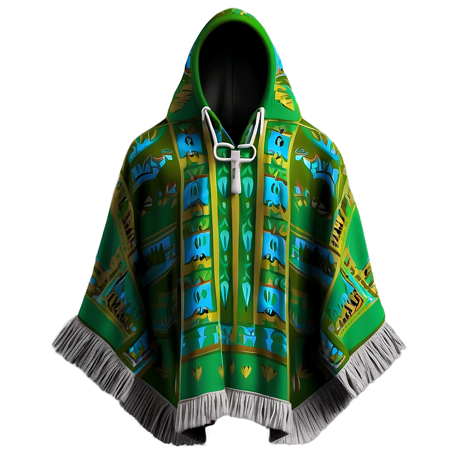 Poncho With Hood Png Jix