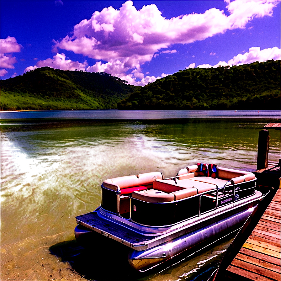 Pontoon Boat Rental Service Png 06282024