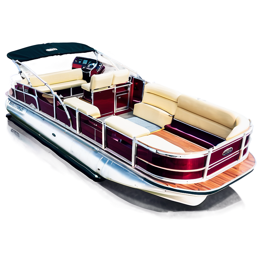 Pontoon Boat With Full Galley Png 74