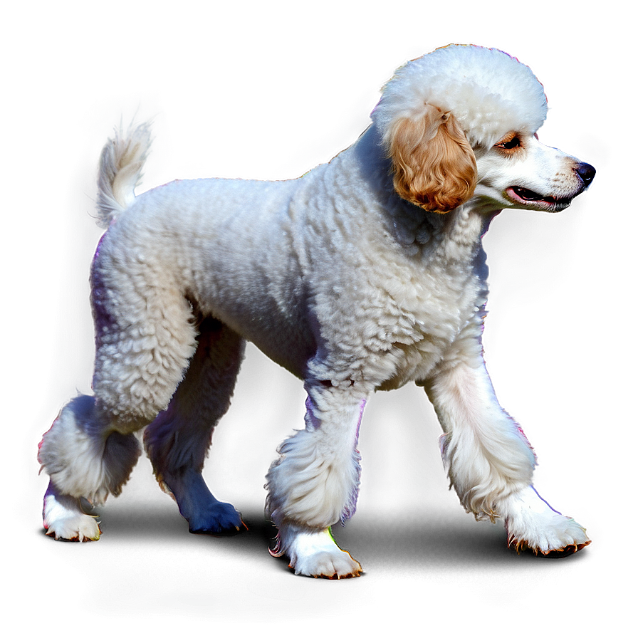 Poodle On Walk Png Scu