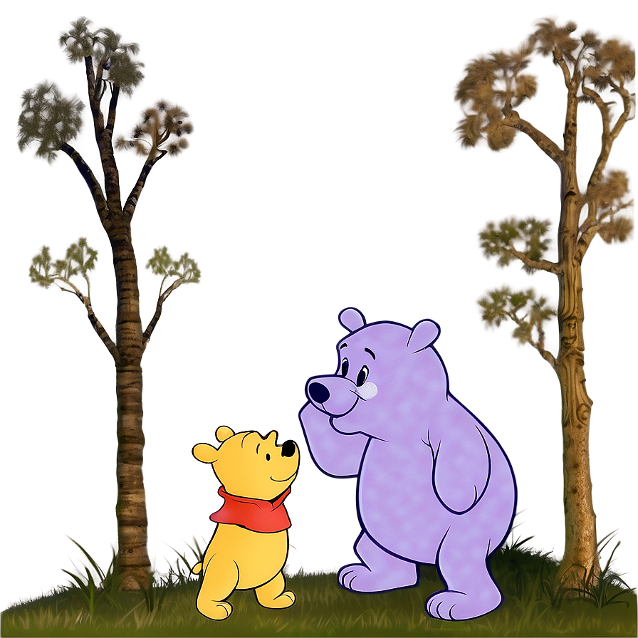 Pooh Bear And Heffalump Png 2