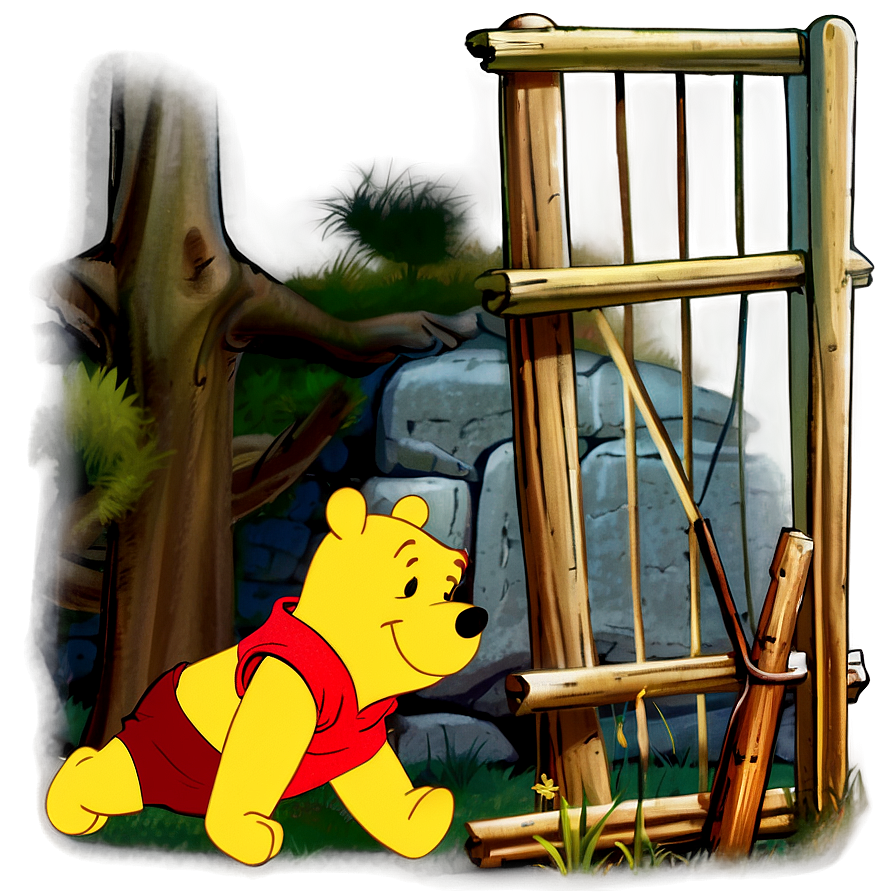 Pooh Bear Classic Adventures Png 06292024