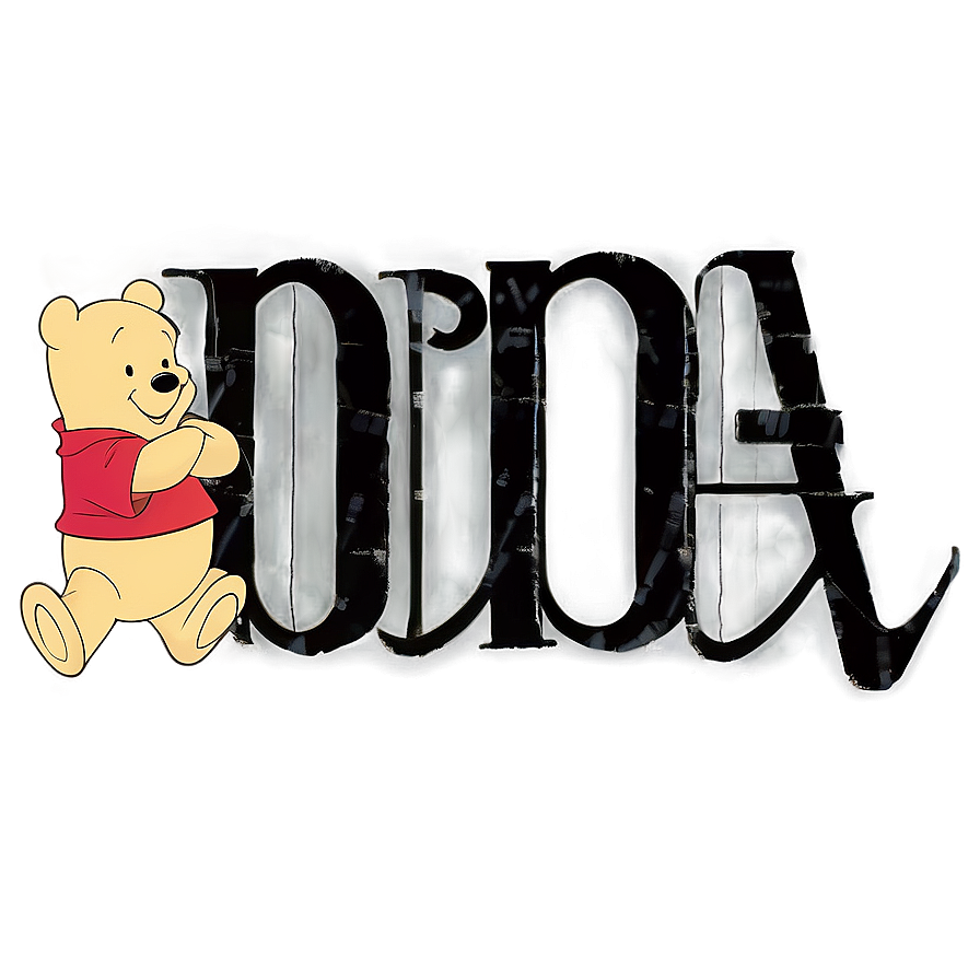 Pooh Bear In Classic Look Png 65