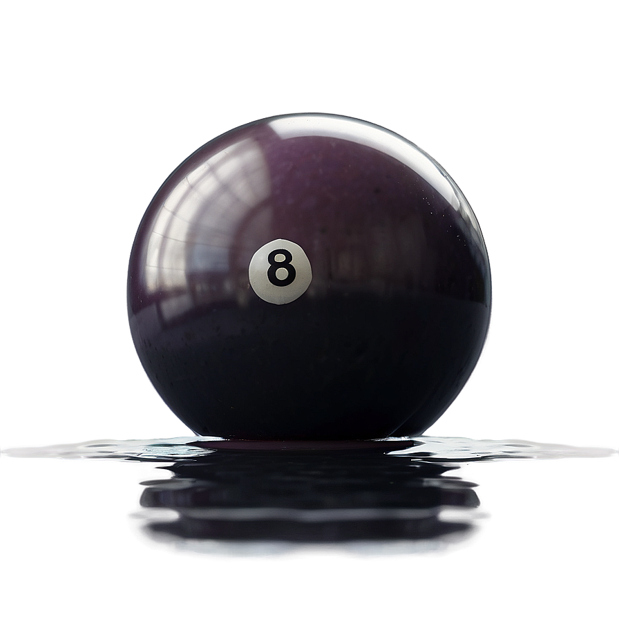 Pool Ball With Reflection Png 06212024