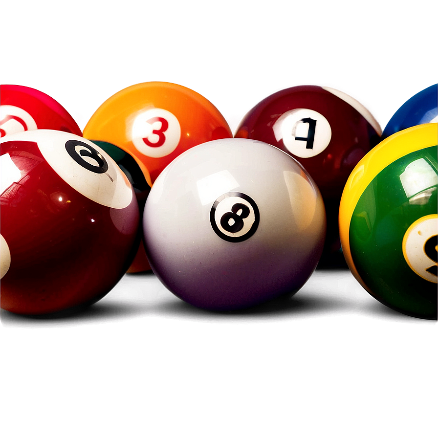 Pool Balls Isolated Png 88