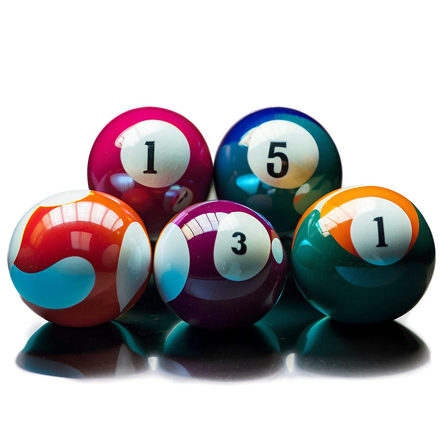 Pool Balls Set Up Png Ilo13