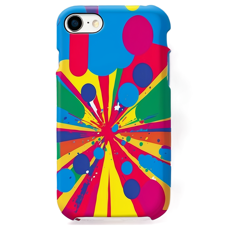 Pop Art Explosion Phone Case Png 06122024