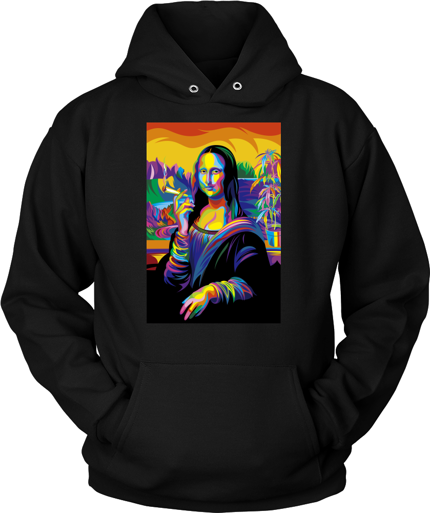 Pop Art Mona Lisa Hoodie