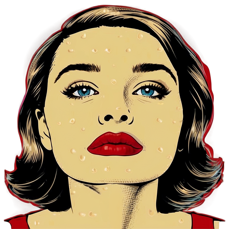 Pop Art Print Png Peu