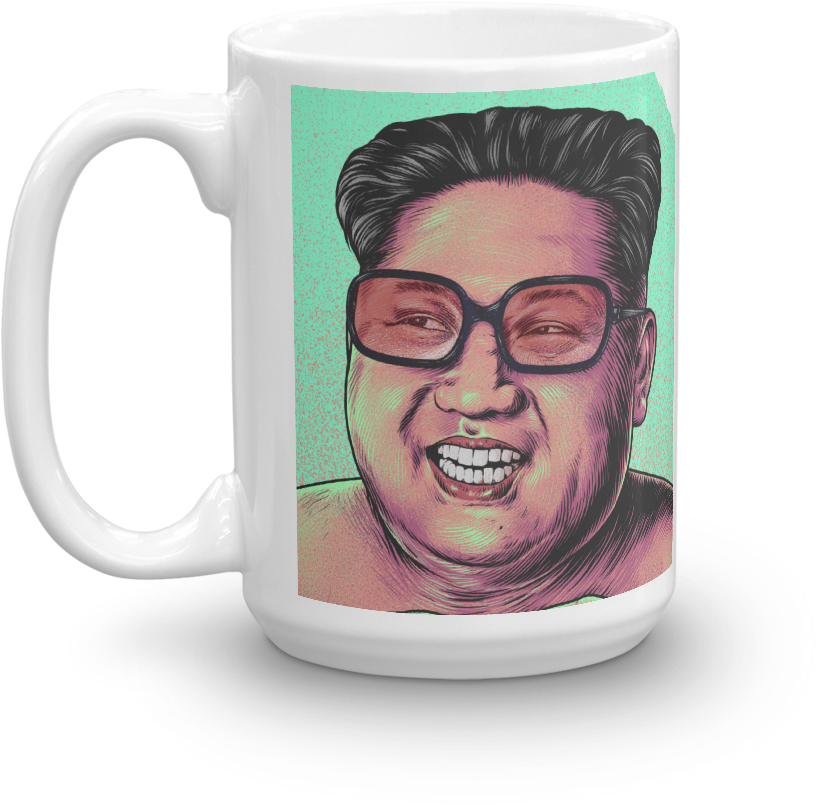 Pop Art Style Mug Design