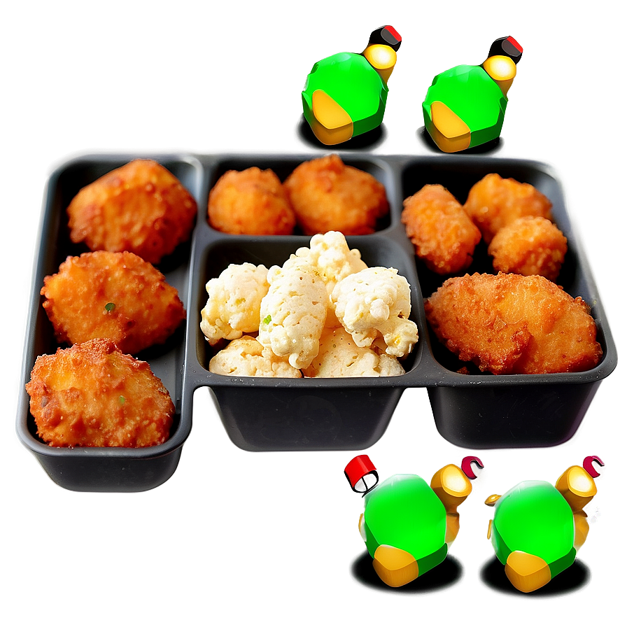 Popcorn Chicken Nuggets Png Uvc96