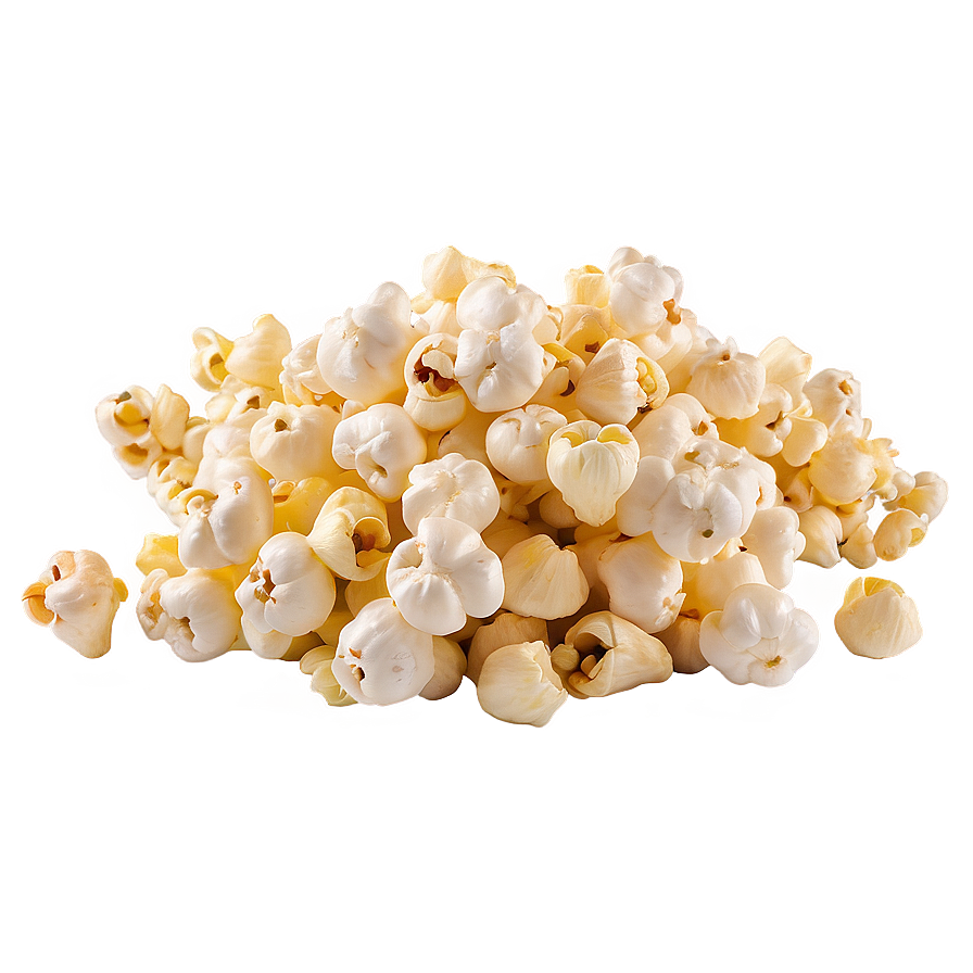 Popped Popcorn Kernel Png 37