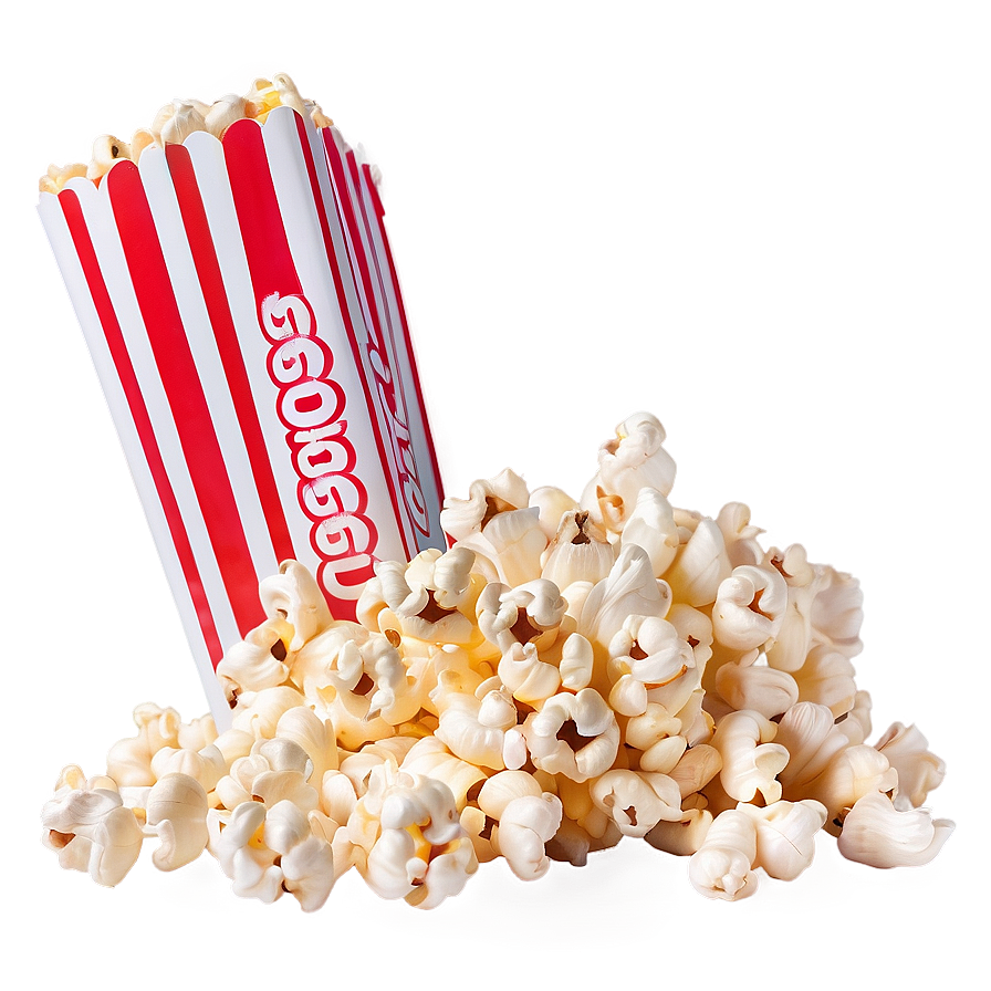 Popped Popcorn Kernel Png Tqk22