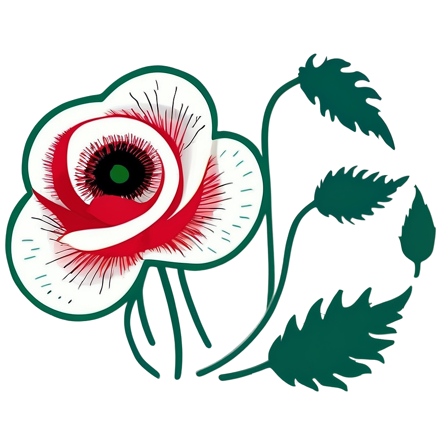 Poppy Flower Cricut Svg Png 81