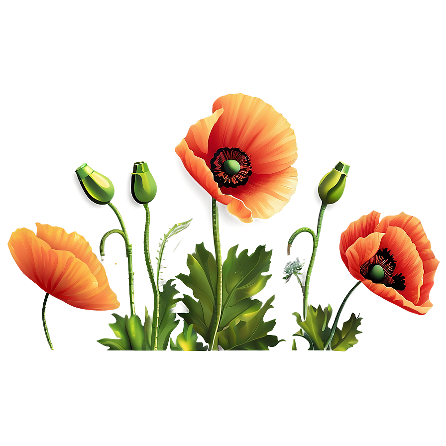 Poppy Flower Transparent Png 05252024