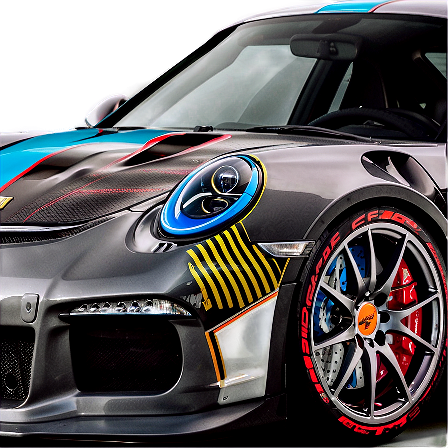 Porsche 911 Gt3 Rs Racing Edition Png 06292024