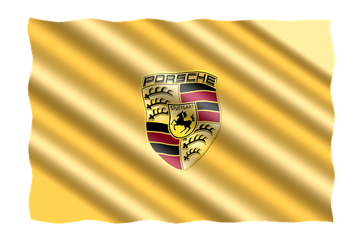 Porsche Creston Wavy Gold Background