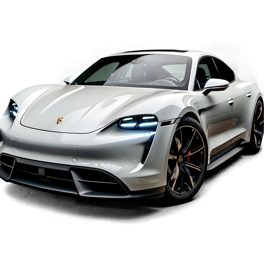 Porsche Taycan Electric Car Png 06292024