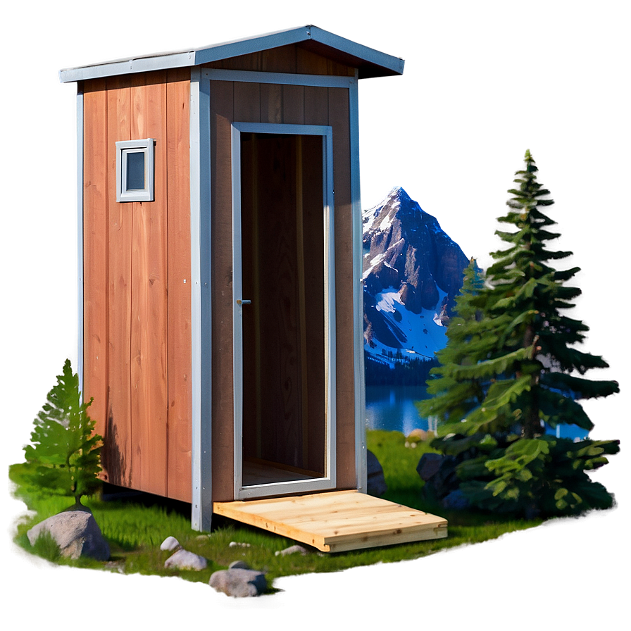 Portable Camping Outhouse Png Qnw