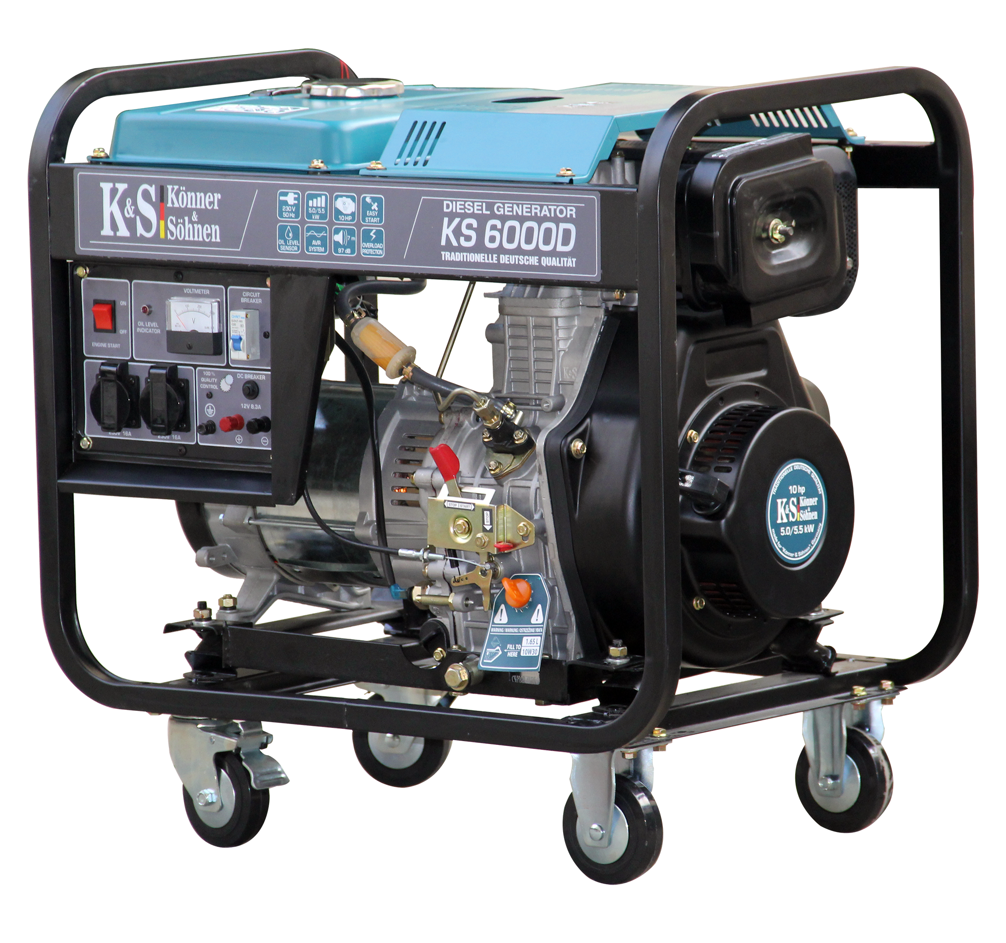 Portable Diesel Generator K S6000 D