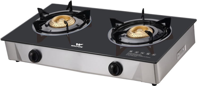 Portable Double Burner Gas Stove