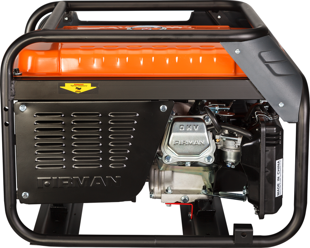 Portable Generator Orange Black