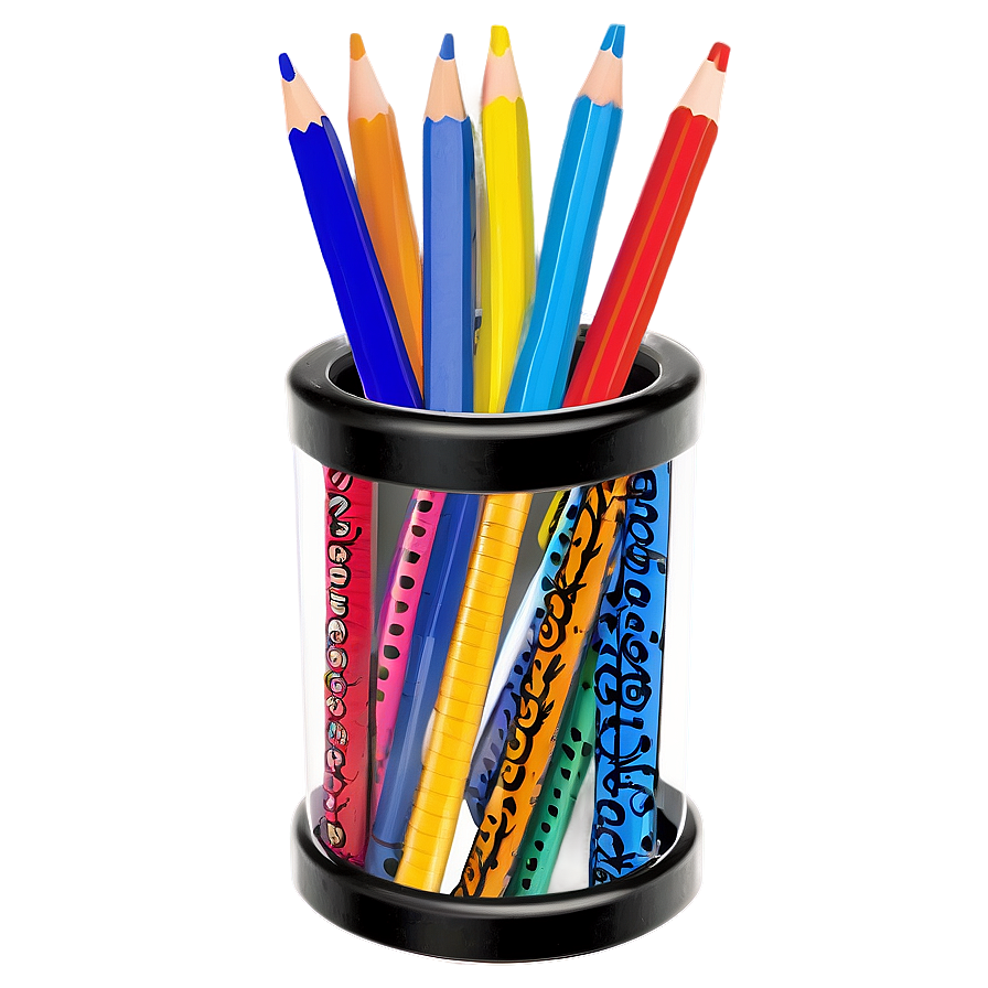 Portable Pencil Holder Png Ood28