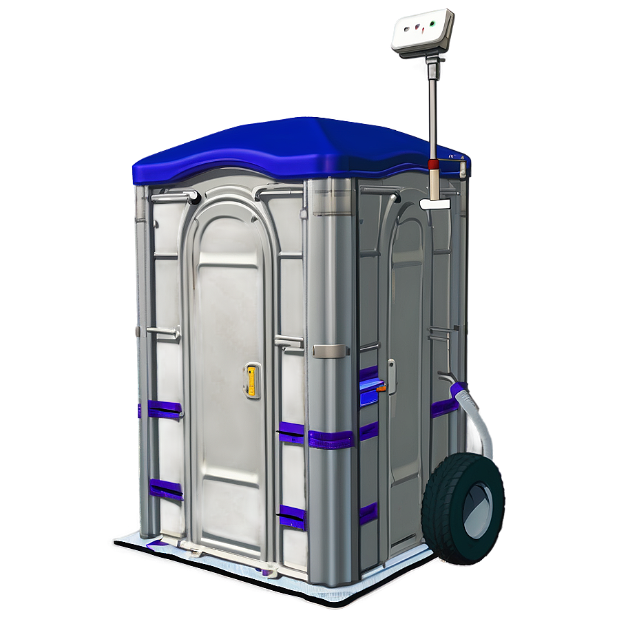 Portable Toilet With Foot Pump Flush Png Ktw