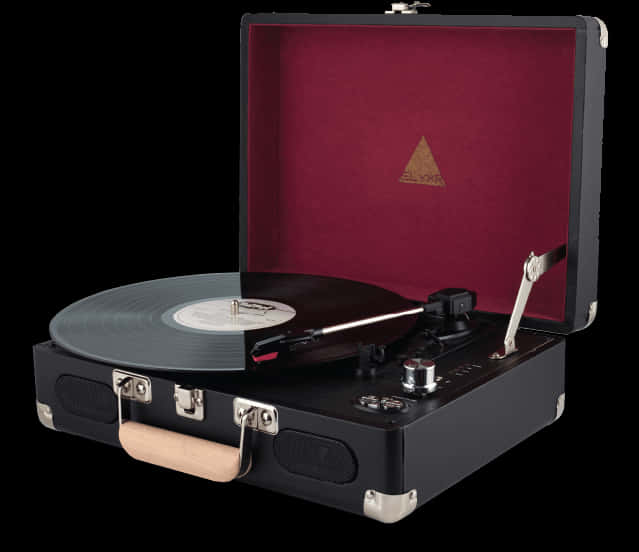 Portable Vinyl Record Player