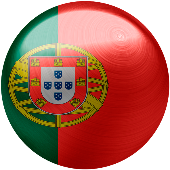 Portuguese Flag Sphere Design