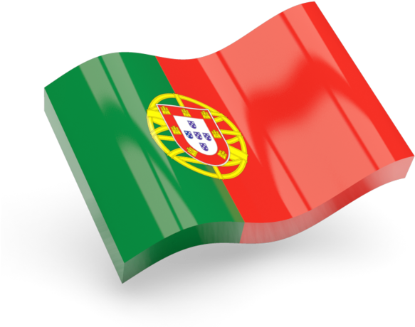 Portuguese Flag Waving