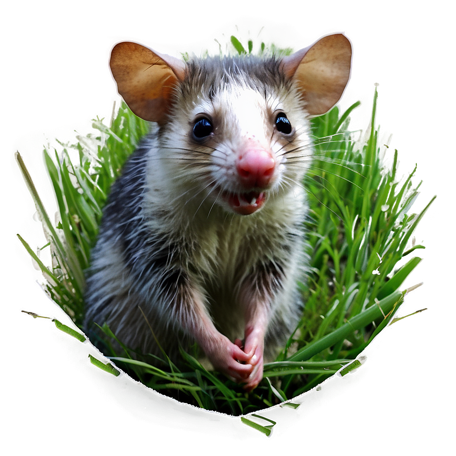 Possum In Grass Png Ixd