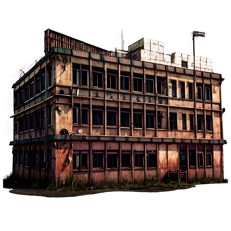 Post-apocalyptic Building Png Jqo