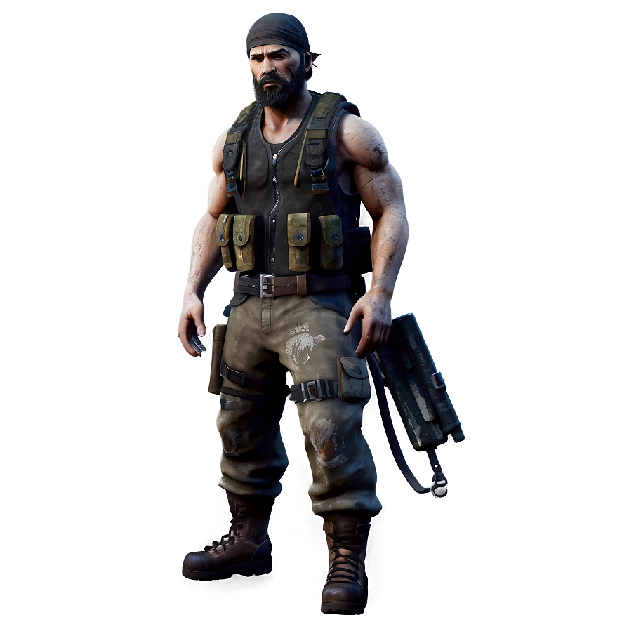 Post-apocalyptic Survivor Character Png 05242024