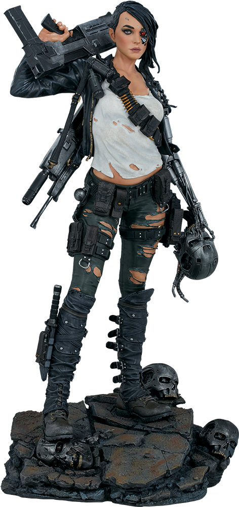 Post Apocalyptic Warrior Figure