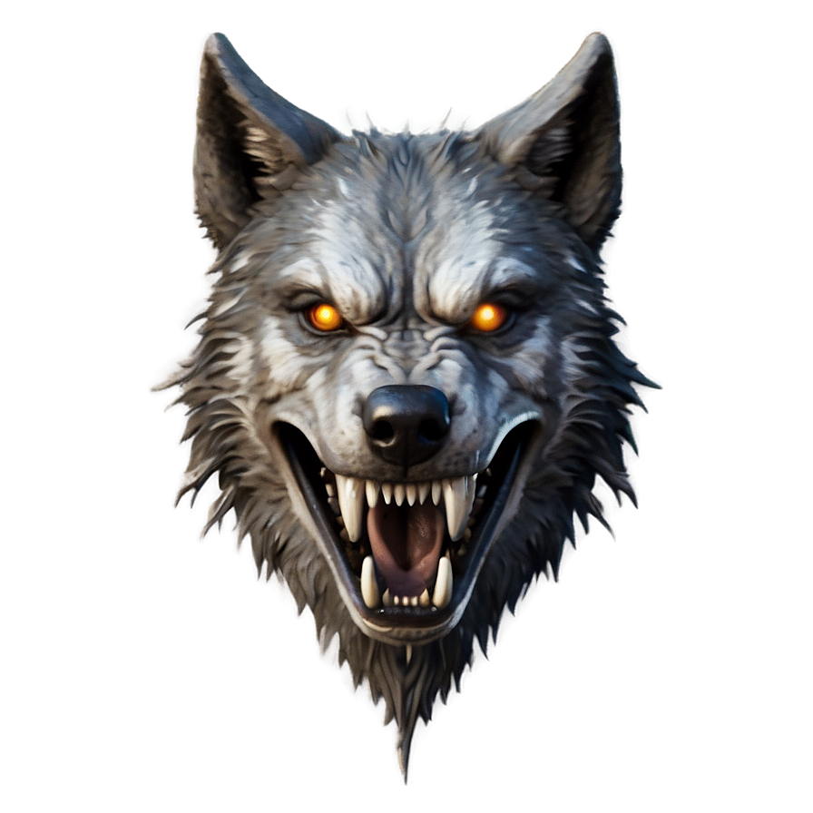 Post-apocalyptic Wolf Face Png 54