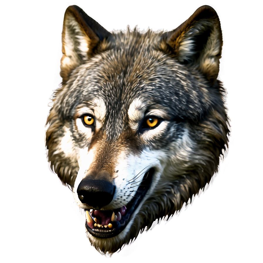 Post-apocalyptic Wolf Face Png Sjm12