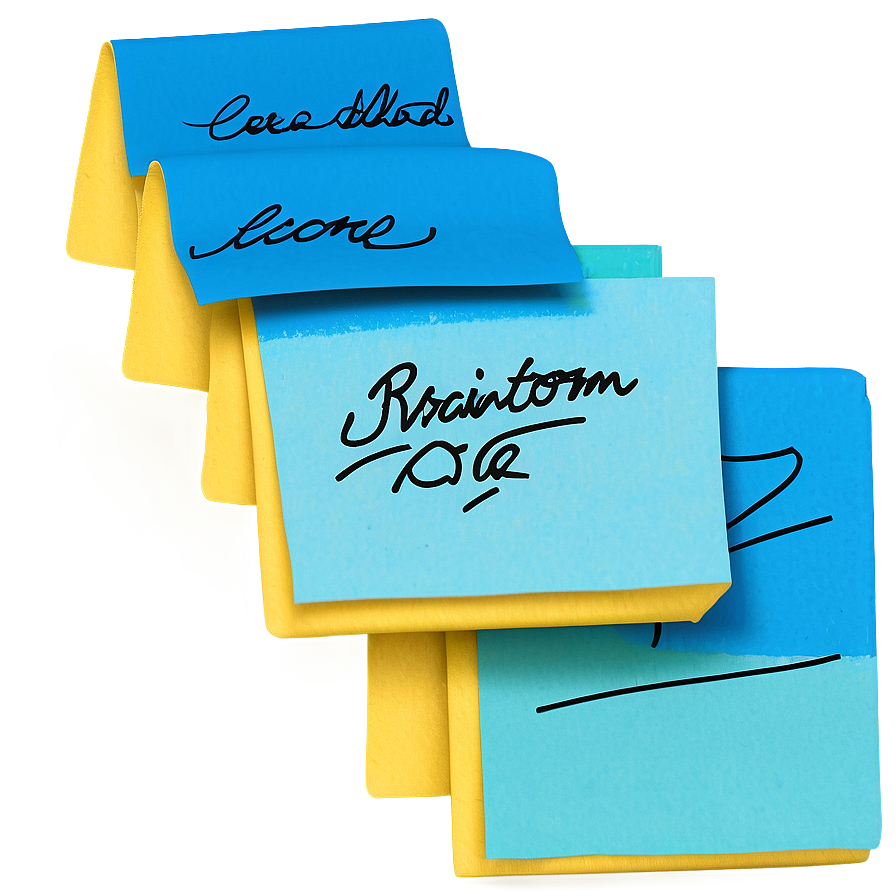 Post It Brainstorm Png 05252024