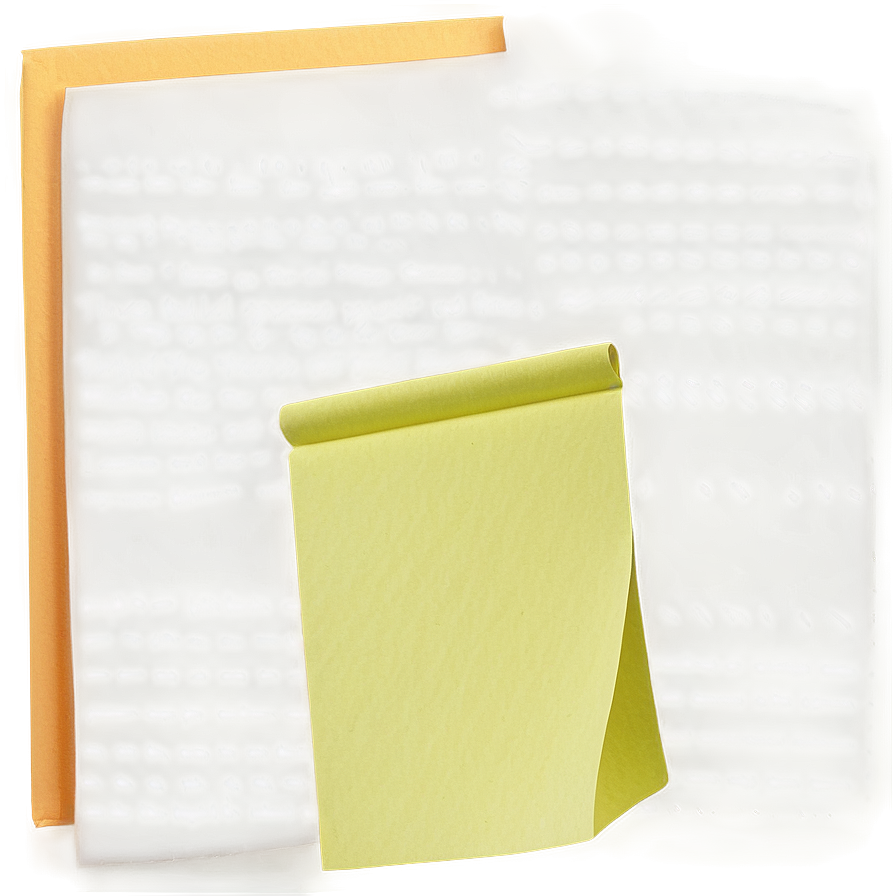 Post It Outline Png 30