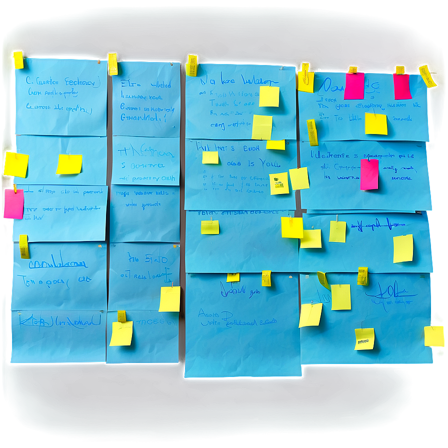 Post It Wall Png 73