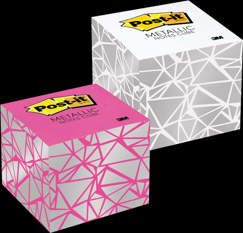 Postit Metallic Notes Cubes