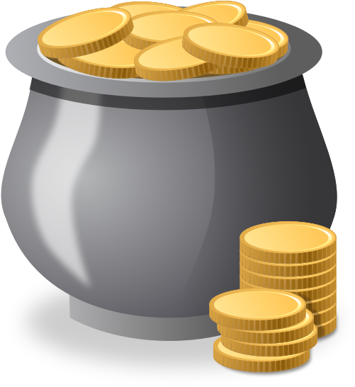 Pot_of_ Gold_ Coins_ Vector