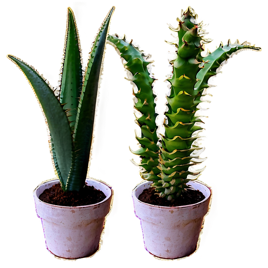 Potted Aloe Vera Plants Png 06122024