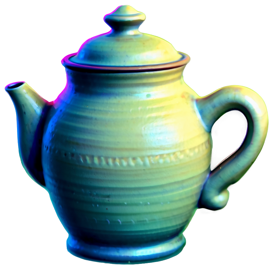 Pottery Tea Pots Png 06132024