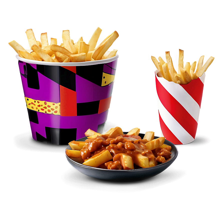 Poutine Fries Feast Png 19