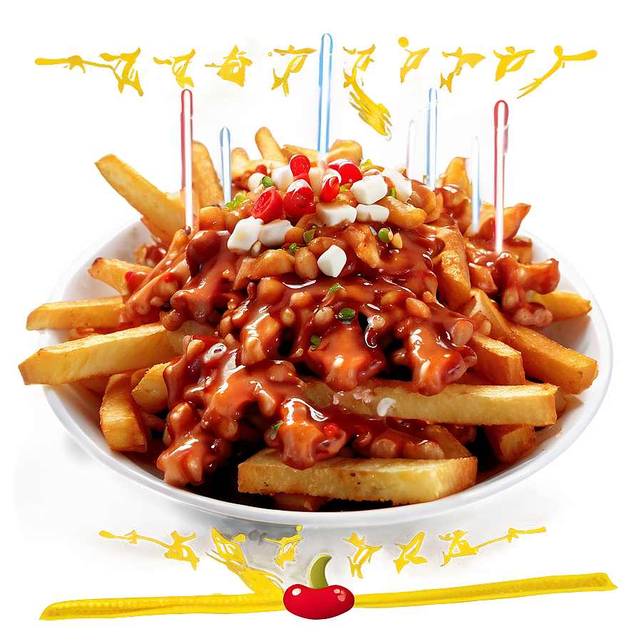 Poutine Fries Feast Png Ukd63