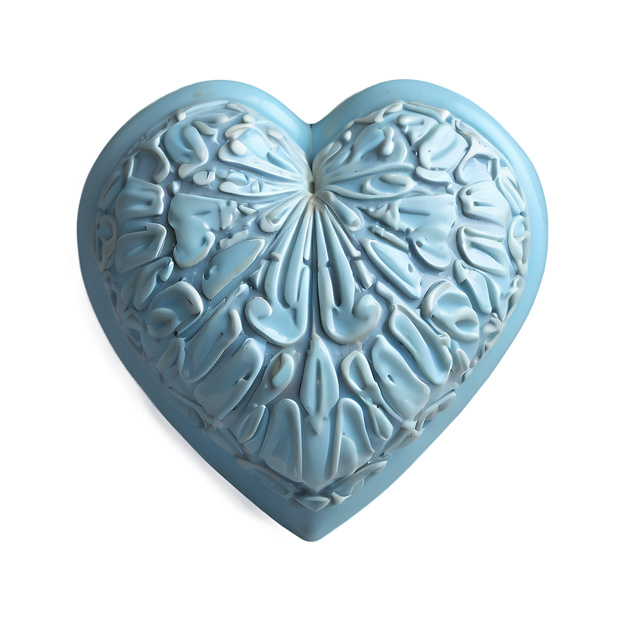 Powder Blue Heart Png 13