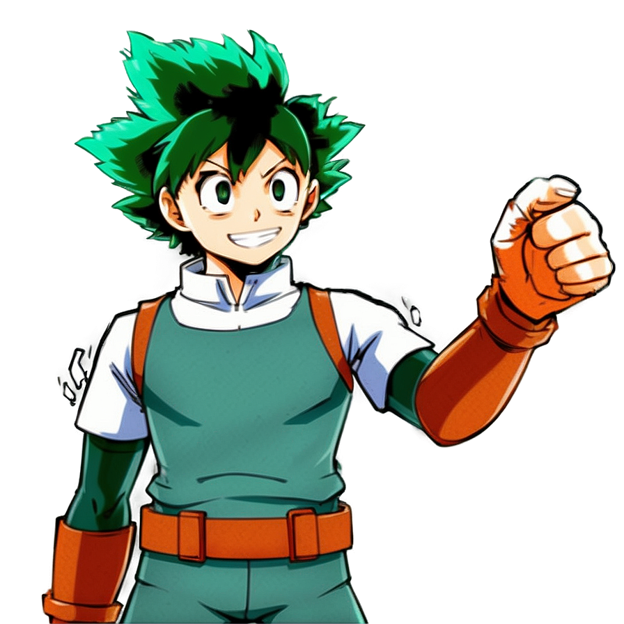 Powered Up Deku Png 99